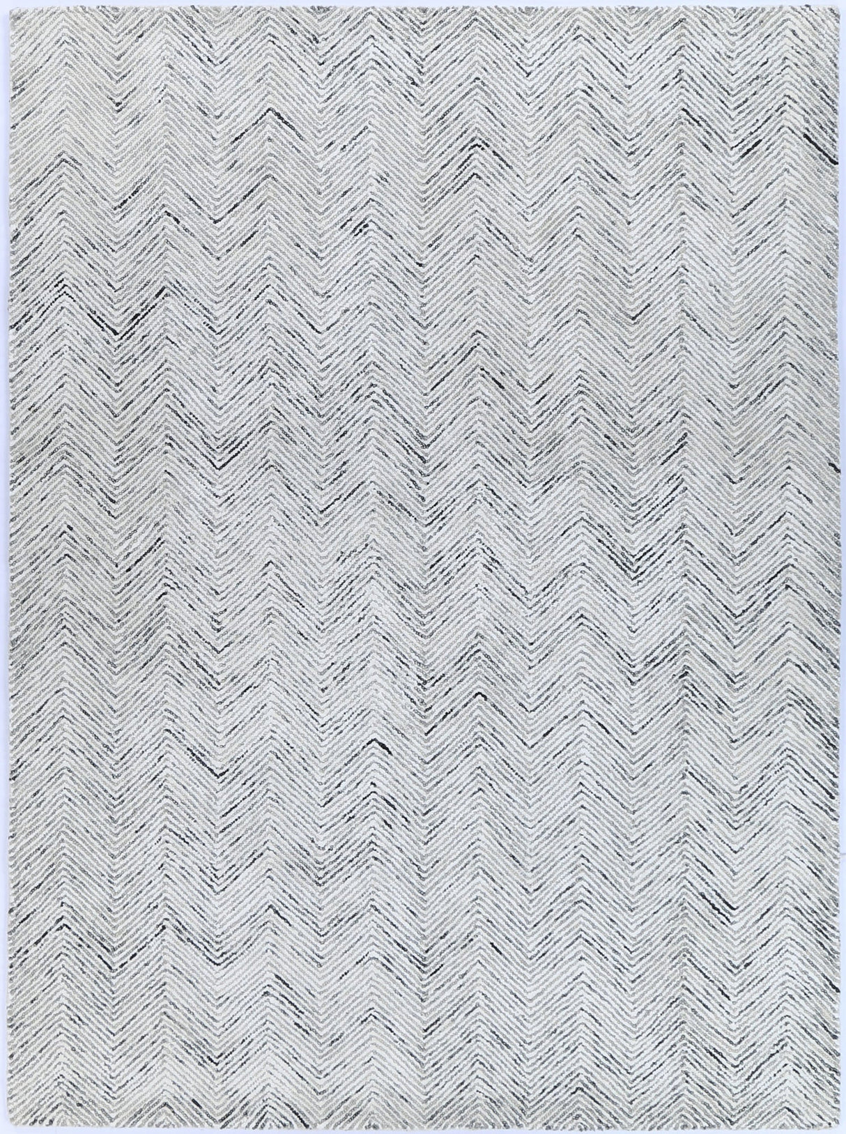 Astrid Herringbone Grey Rug ASTRID02