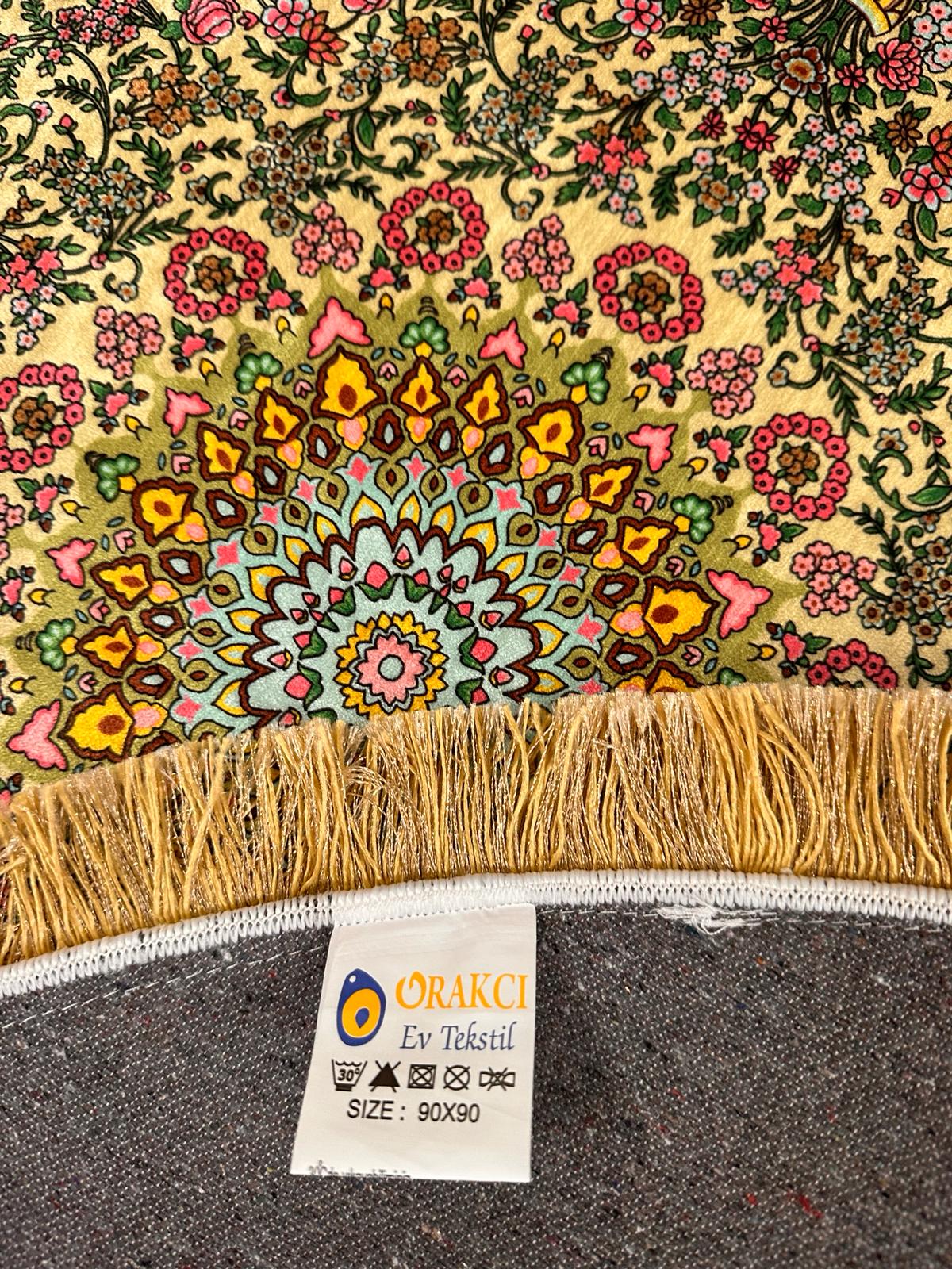 Orakci Round Rug ORK008
