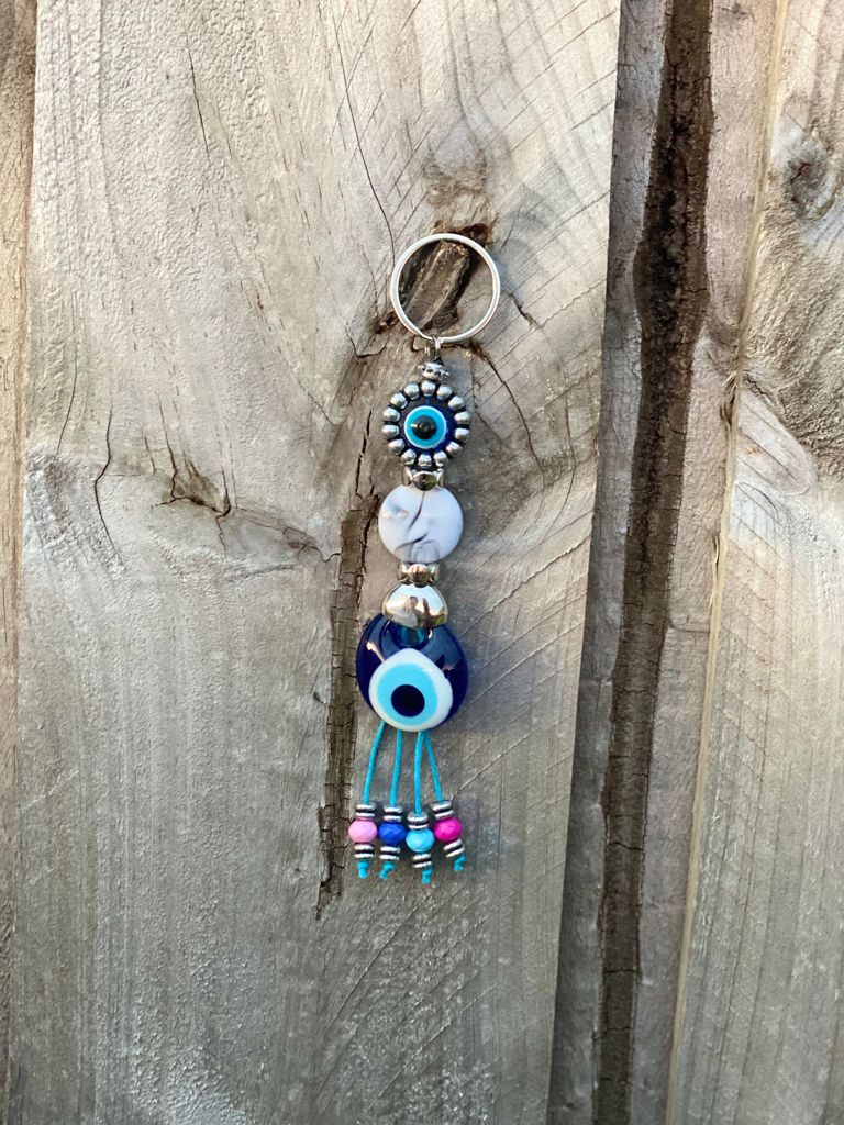 Turkish Evil Eye Keyring