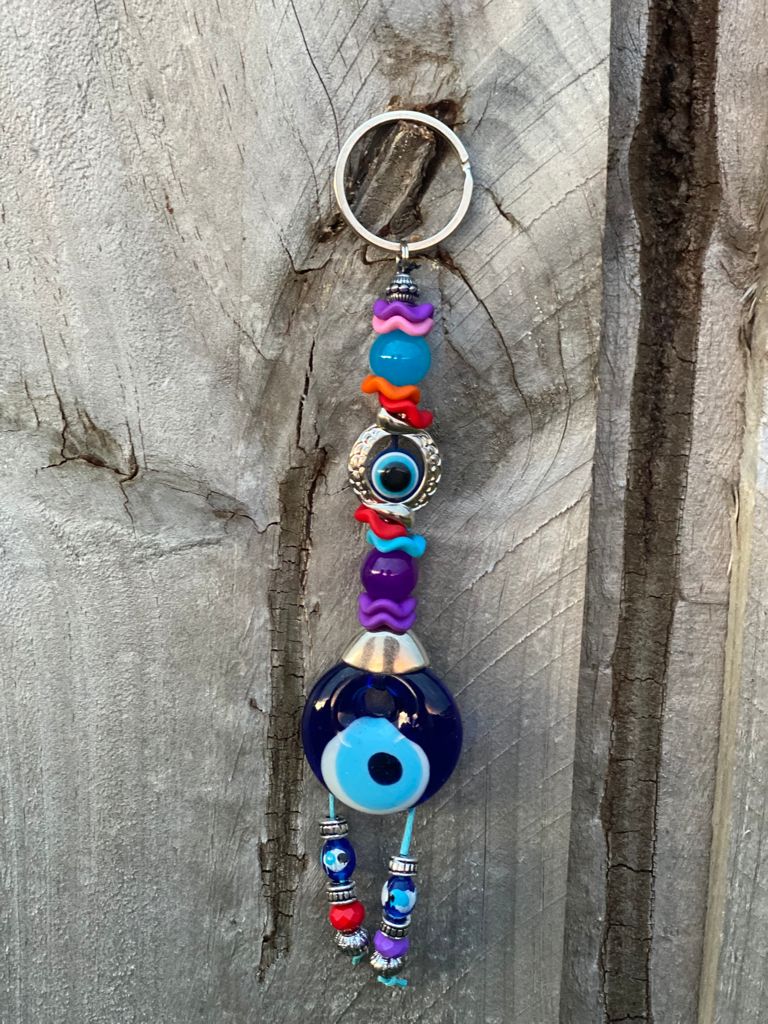 Turkish Evil Eye Keyring