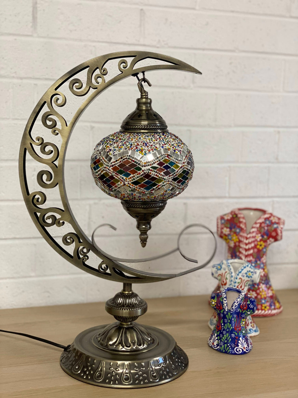 Crescent Moon Lamps - Rainbow