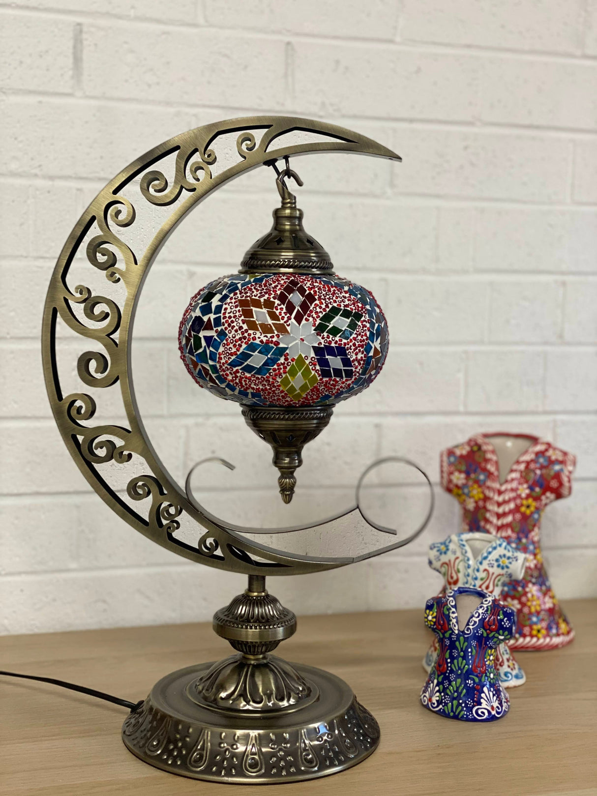 Crescent Moon Lamps - Multicolour