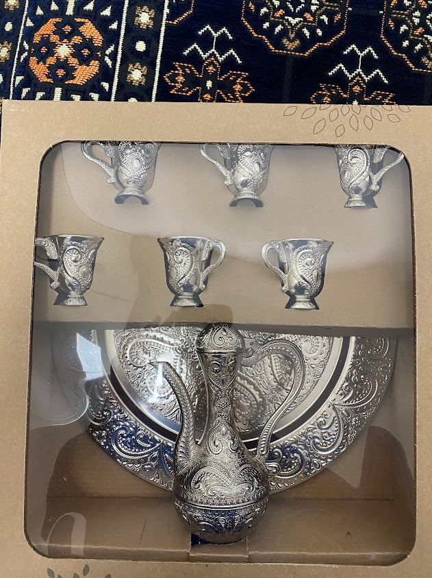 Sena Ibrik Set - Silver