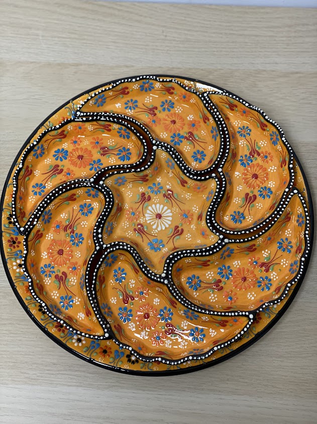 Ceramic Dip Set - Orange