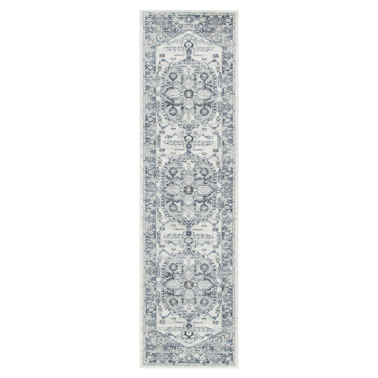 Provence Gaul Traditional Grey & Cream Rug – PROV08