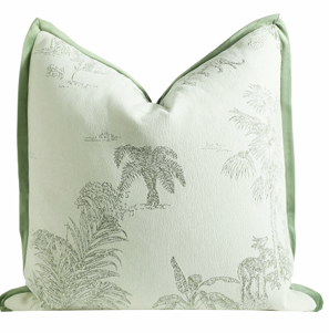 Tranquil Cushion Jade 55X55Cm (Cover Only)