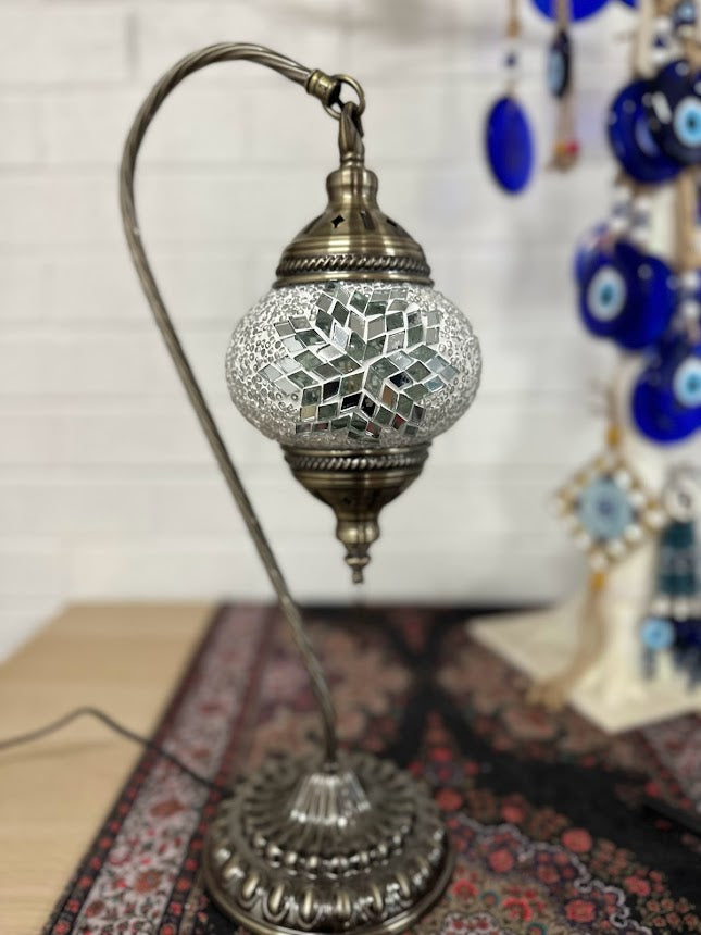 Swan Lamps Mosaics - Mirror Star