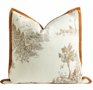 Tranquil Cushion Rust 55X55Cm (Cover Only)