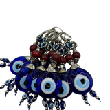 Handmade Red Bead Keychain – Nazar Charm (10PCS)
