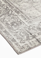 Vintage Crown Chilaz Grey Distressed Vintage Rug