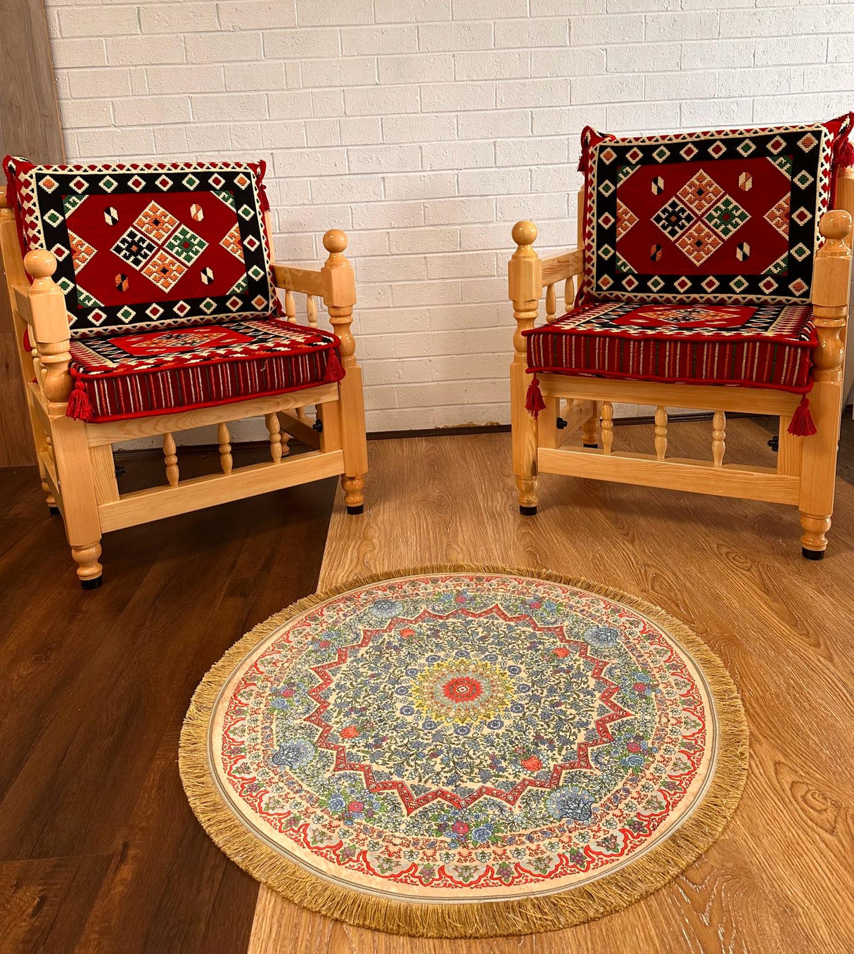 Orakci Round Rug ORK006