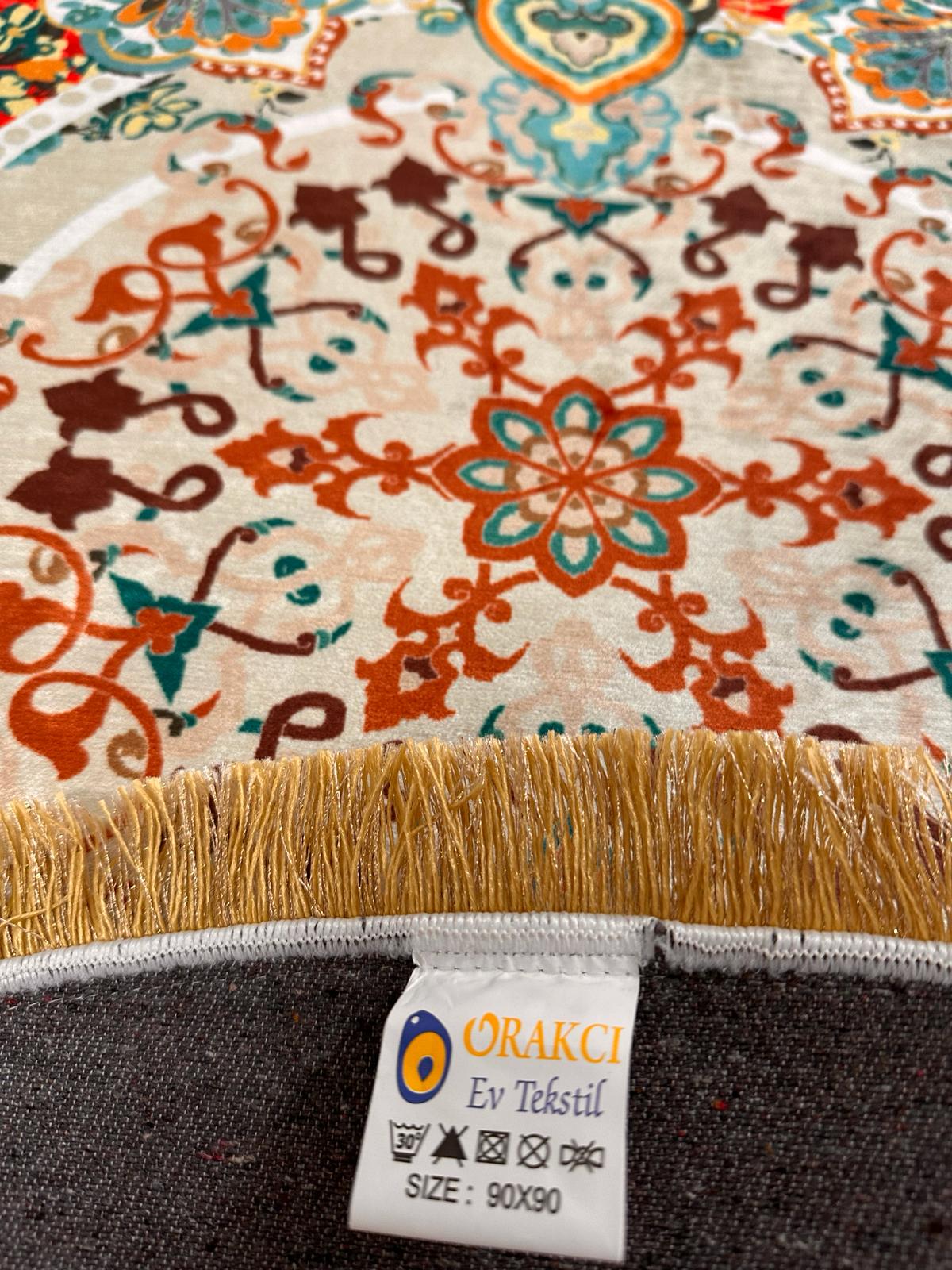 Orakci Round Rug ORK007