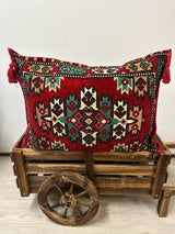 Pillow Cushion 50x60 - Red Oriental