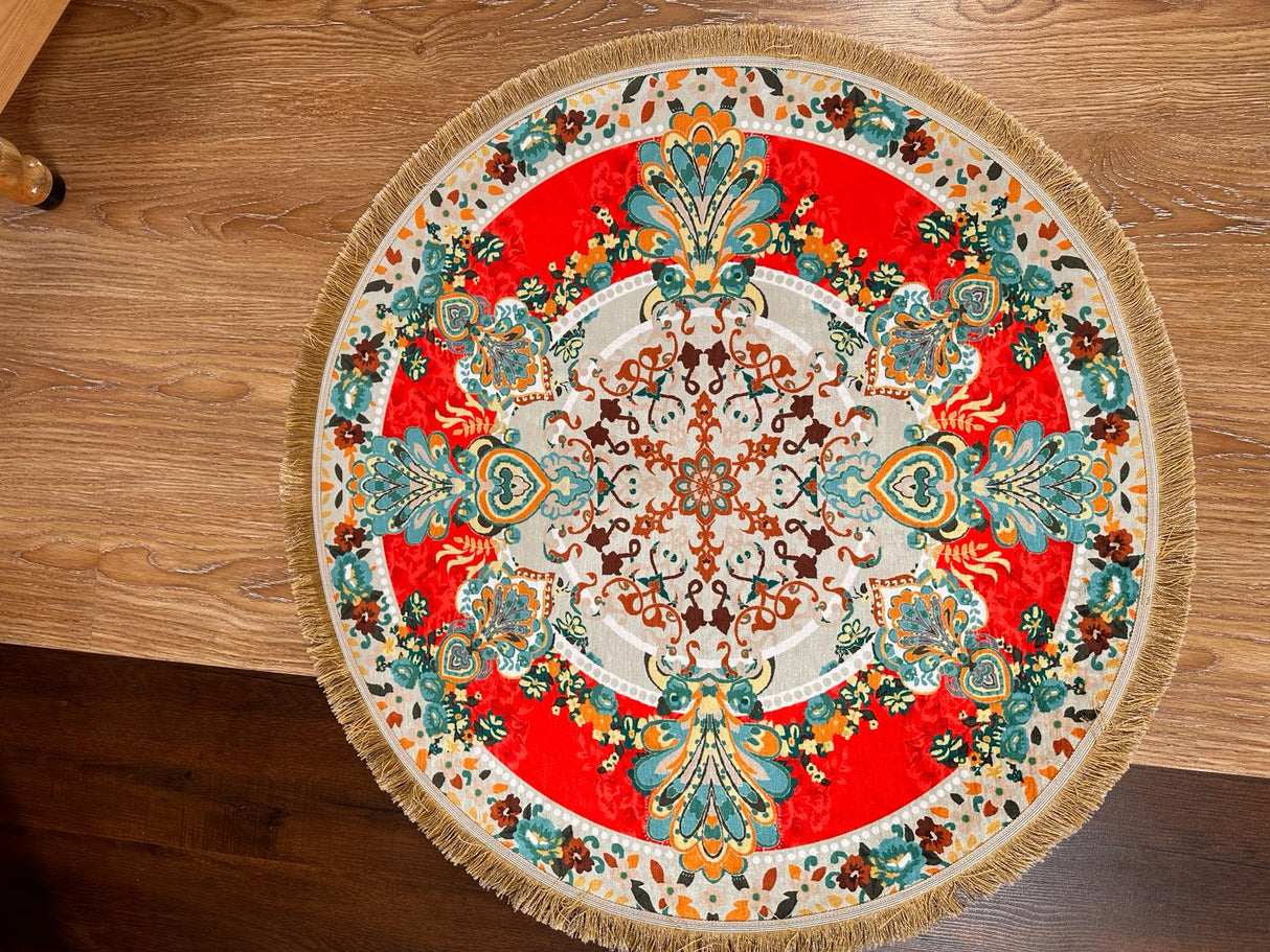 Orakci Round Rug ORK007