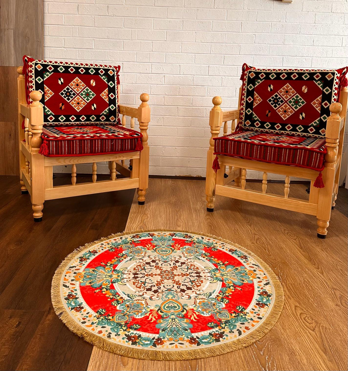 Orakci Round Rug ORK007