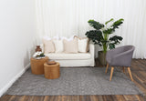 Diego Inca Grey Multi Wool Rug - DIEG01