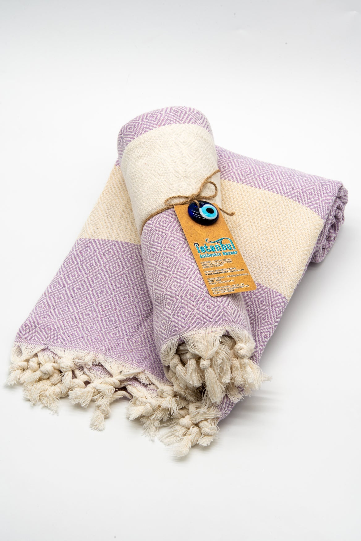 Turkish Cotton Towel - Lilac
