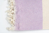 Turkish Cotton Towel - Lilac