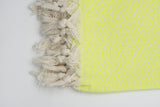 Turkish Cotton Towel - Neon Green
