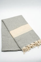 Turkish Cotton Towel - Grey