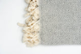 Turkish Cotton Towel - Grey