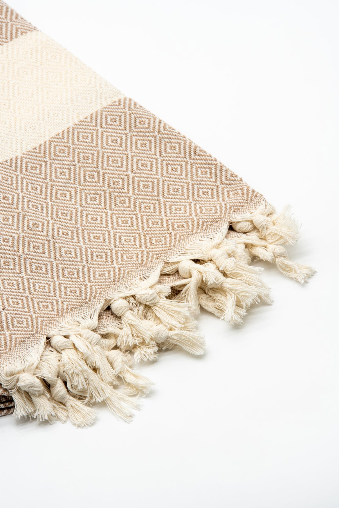 Turkish Cotton Towel - Beige