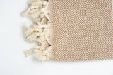 Turkish Cotton Towel - Beige