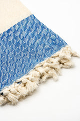 Turkish Cotton Towel - Navy
