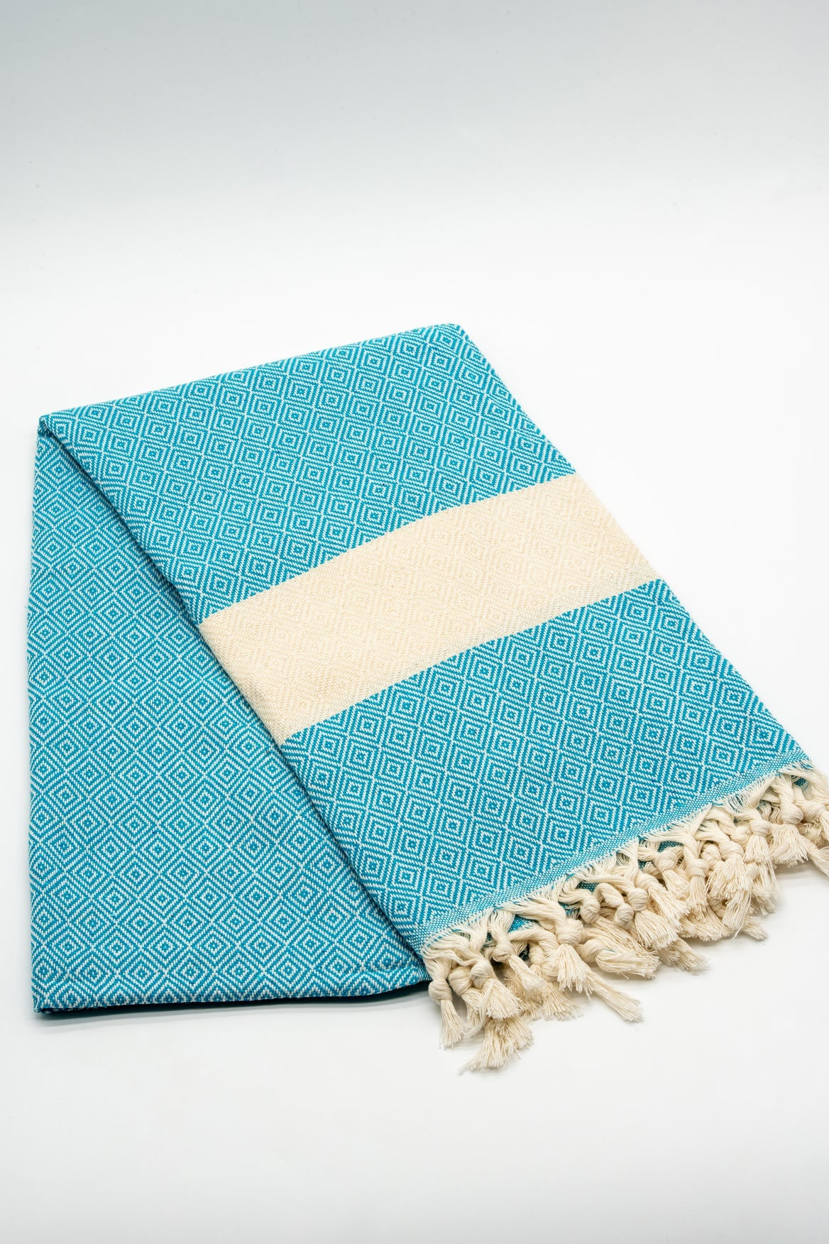 Turkish Cotton Towel - Blue