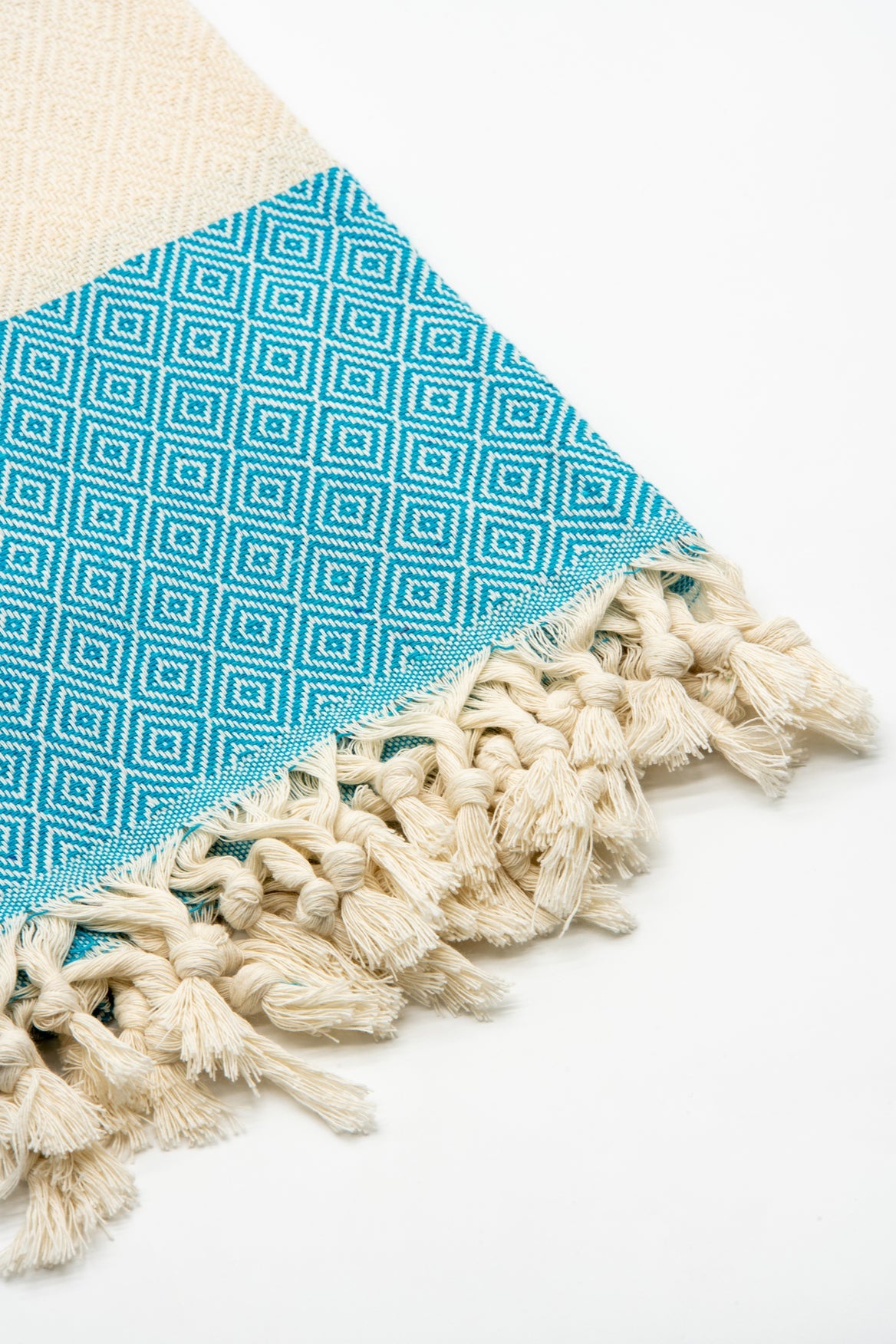 Turkish Cotton Towel - Blue