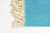 Turkish Cotton Towel - Blue