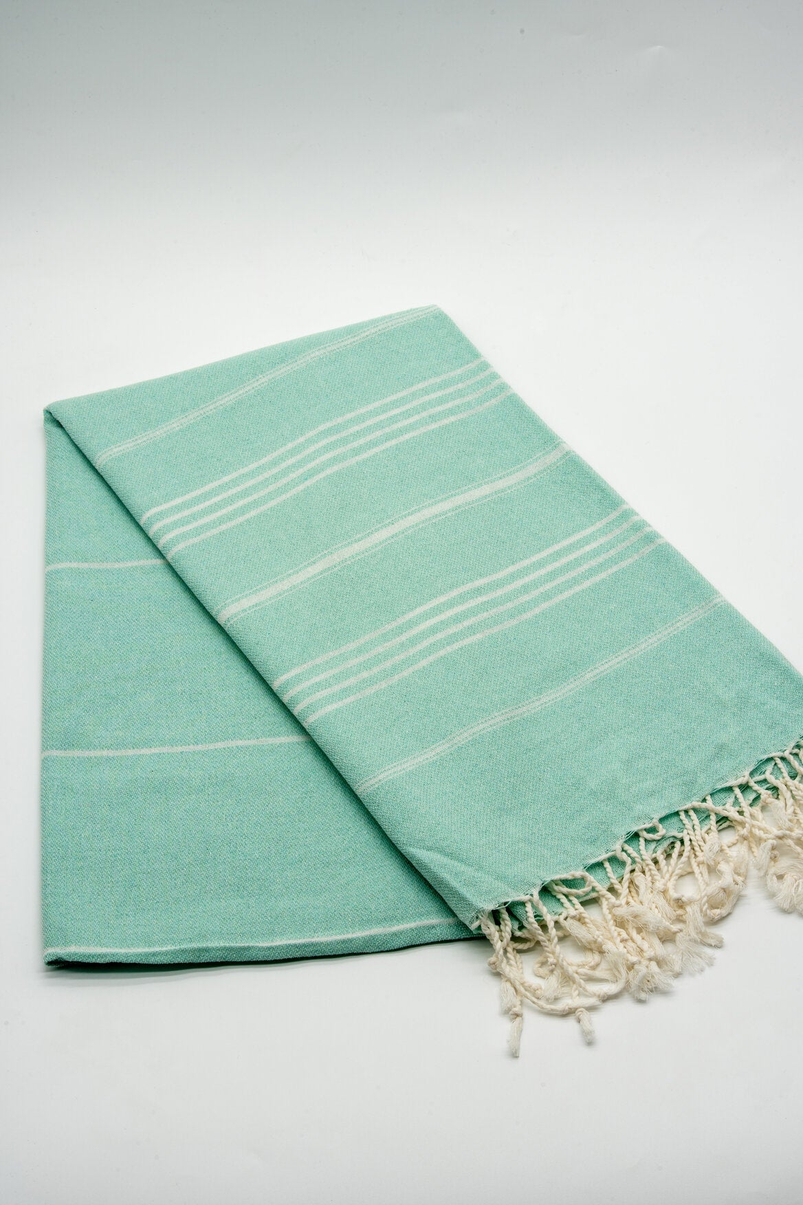 Turkish Cotton Towel - Aqua Sultan Series