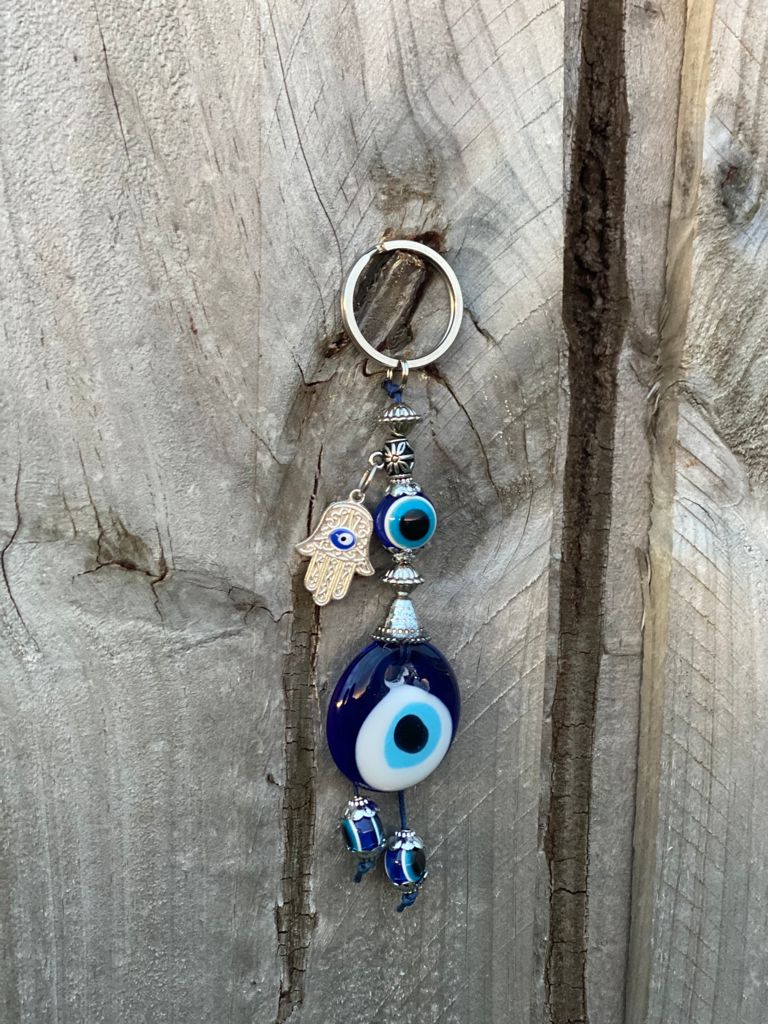 Turkish Evil Eye Keyring