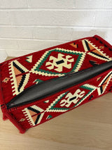 Armrest Cushion Red Rhombus