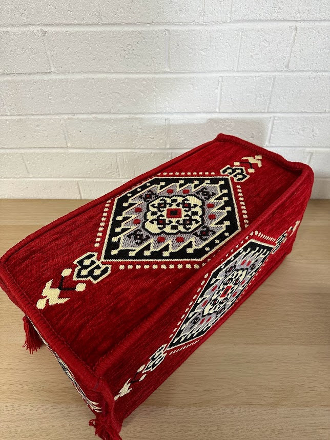 Armrest Cushion Red Palace