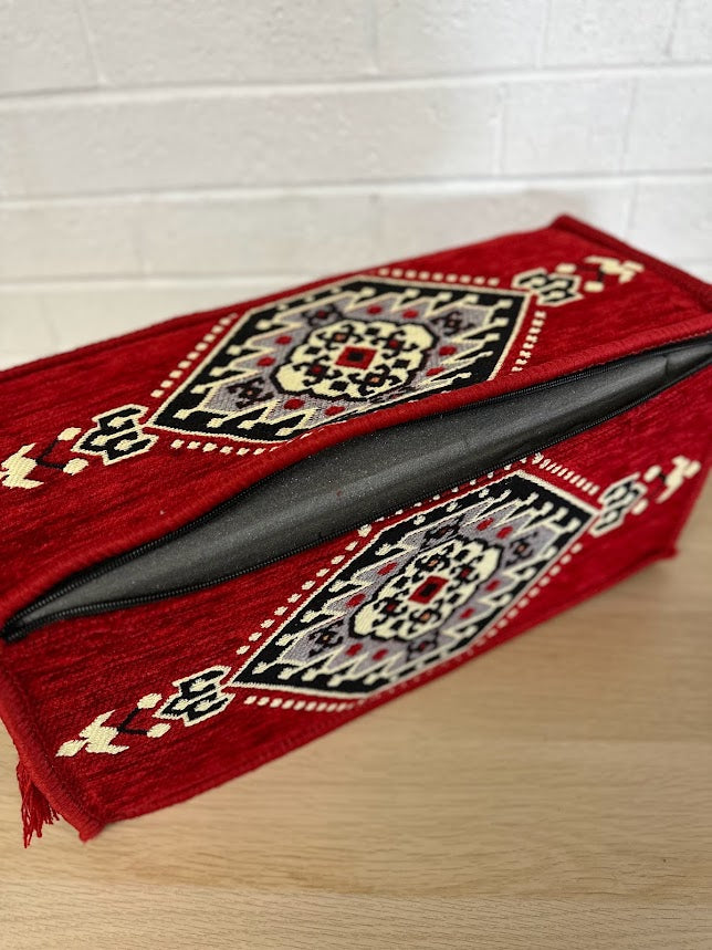 Armrest Cushion Red Palace