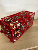 Armrest Red Elegance