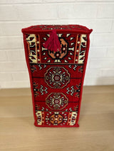 Armrest Red Elegance