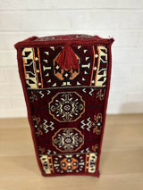 Armrest Maroon Elegance