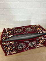 Armrest Maroon Elegance