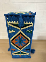 Armrest Blue Rhombus