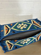 Armrest Blue Rhombus