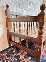 3-Seater Dark Colour Wood Sedir