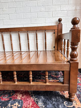 3-Seater Dark Colour Wood Sedir