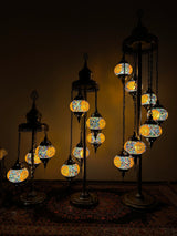 Turkish Floor Lamp with 7 Globes - RY