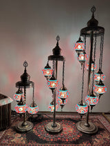 Turkish Floor Lamp with 7 Globes - FC