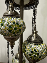 Turkish Floor Lamp with 3 Globes - FG