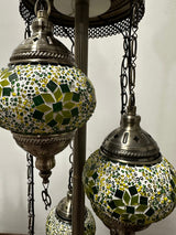 Turkish Floor Lamp with 7 Globes - FG