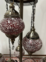 Turkish Floor Lamp with 3 Globes - CR2