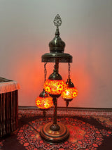 Turkish Floor Lamp with 3 Globes - FO